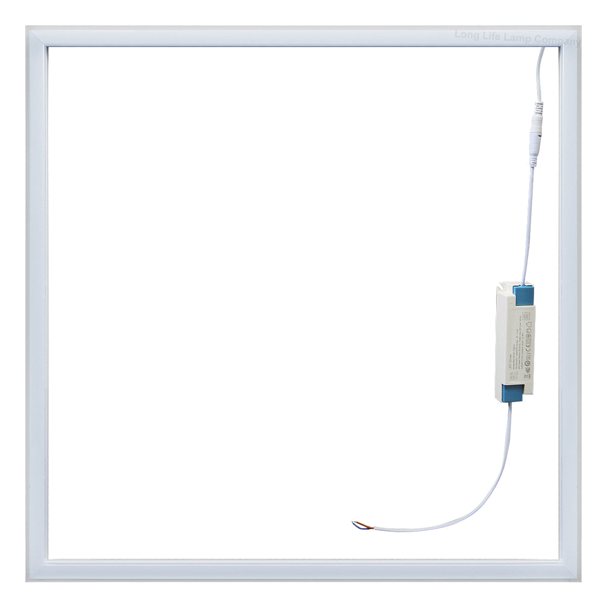 40w LED Recessed Ceiling Panel Frame Border Edge Light Blue 600 X 600