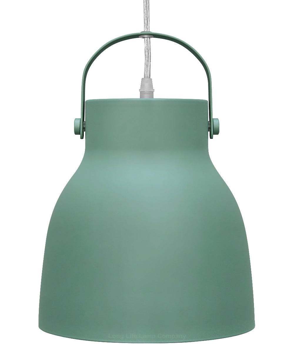 Modern Ceiling Pendant Light Green Shade M0150 - Free delivery on all orders
