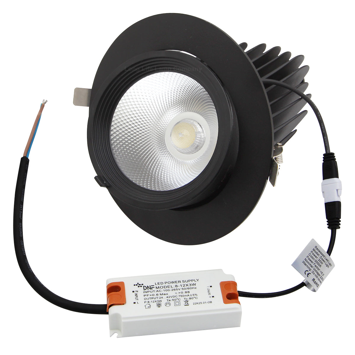LED Downlight Adjustable Commercial Recessed Ceiling Spot Light 30w 5000k Ultra Bright