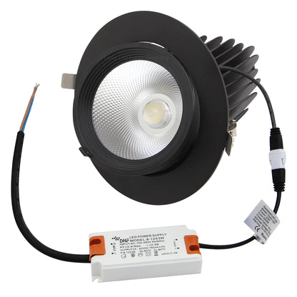 LED Downlight Adjustable Commercial Recessed Ceiling Spot Light 30w 5000k Ultra Bright