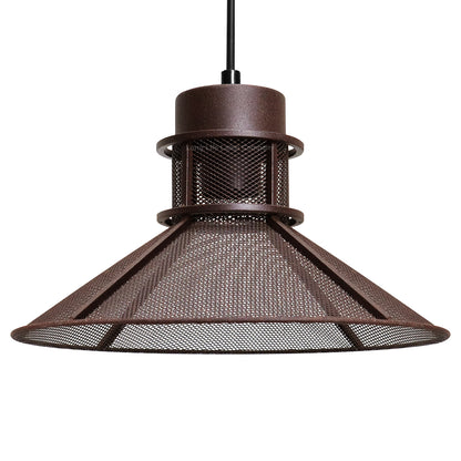 Industrial Ceiling Rustic Copper Scone Pendant Light