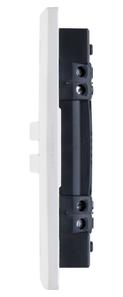 USB Double Wall Plug Socket 2 Gang 13A with 2 USB Charger Port Outlets White Socket Plate - Free delivery on all orders