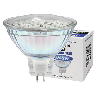 3w MR16 LED Blue Low Voltage Spot light Bulb 12V