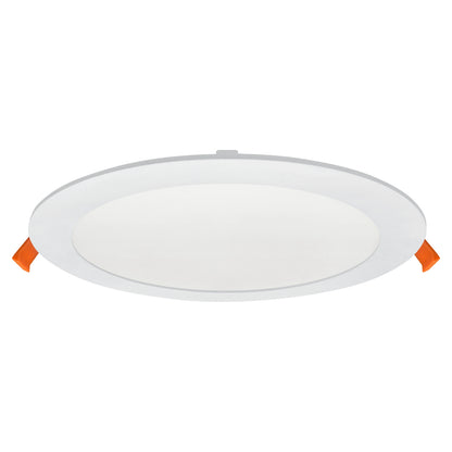 18w Recessed LED Round Panel Light 6500K Continuous Running Hours Philips Driver