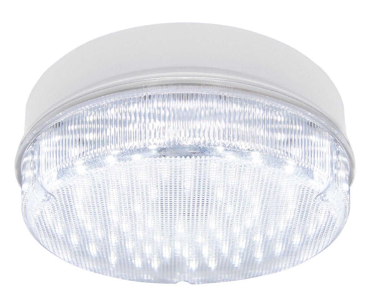 18w Round LED Flush Mount Light IP65 6500k Bright Daylight - Free delivery on all orders