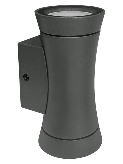 Black Outdoor Double Wall Light Cone Shape - Free delivery on all orders