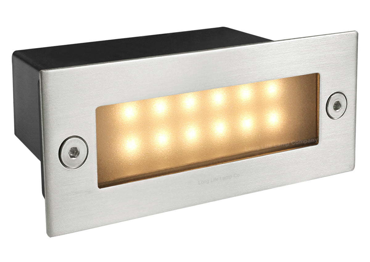 Mini 1.5w LED Warm White Outdoor Recessed Brick Light IP44 ZLC092WW