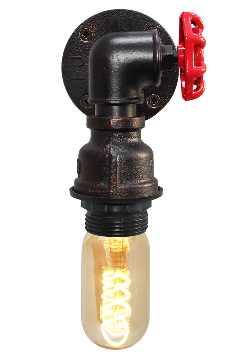 Industrial Water Pipe Wall Light - Free delivery on all orders