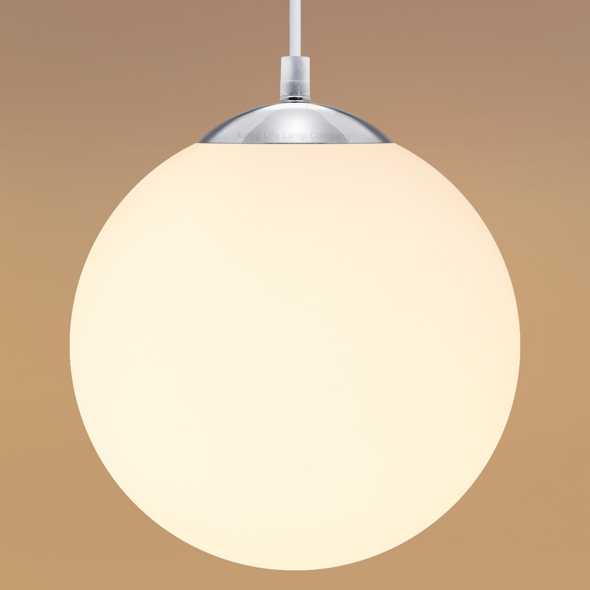 Frosted Glass Globe Ceiling Pendant Light M0199 - Free delivery on all orders