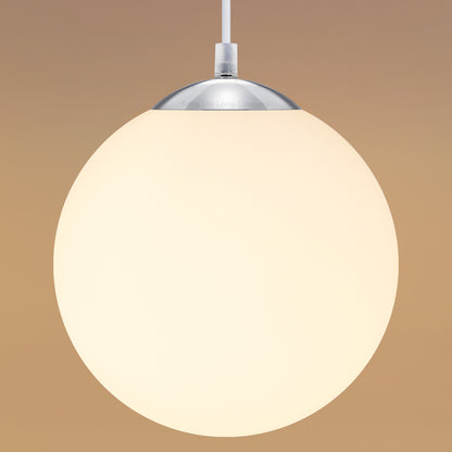 Frosted Glass Globe Ceiling Pendant Light M0199 - Free delivery on all orders
