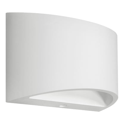 Modern Up Down Gypsum Ceramic Wall Light with G9 LED 5W WW