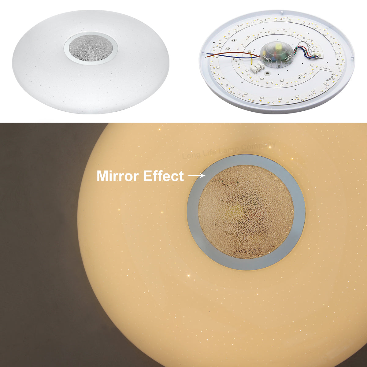 36w Round LED Ceiling Light Dimmable RGB Smart WiFi Mood Lamp App and Remote Control WF02 - Free delivery on all orders