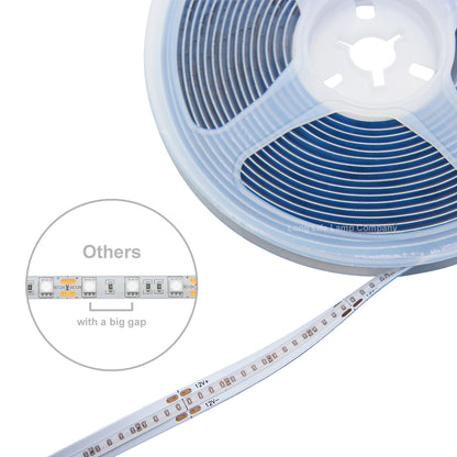 Blue LED Tape Strip Light Continuous COB Illumination 5 Metres 12V - Free delivery on all orders