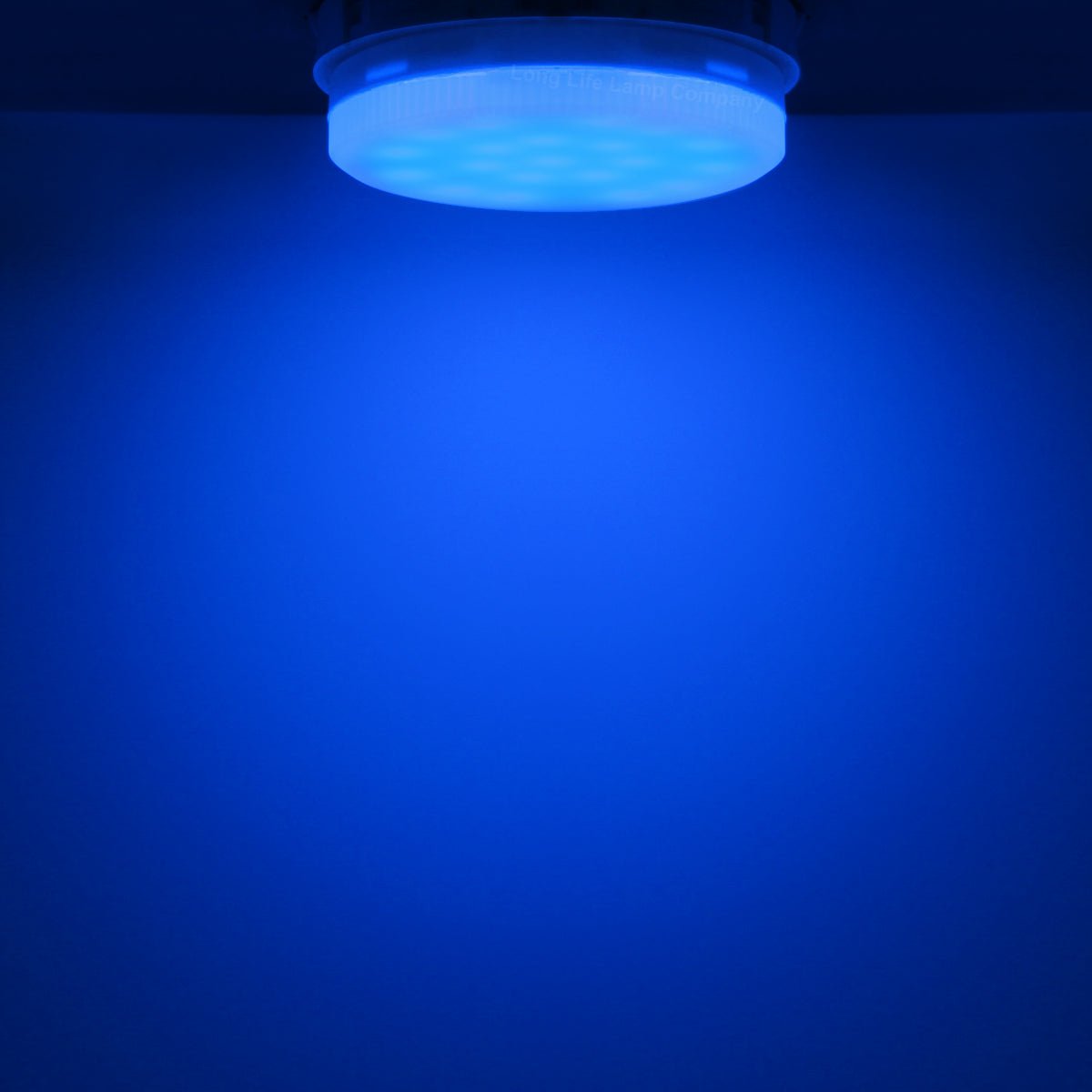 3w Blue GX53 LED Light Bulb Replacement For CFL Round - Energy Light Bulbs - Free delivery on all orders