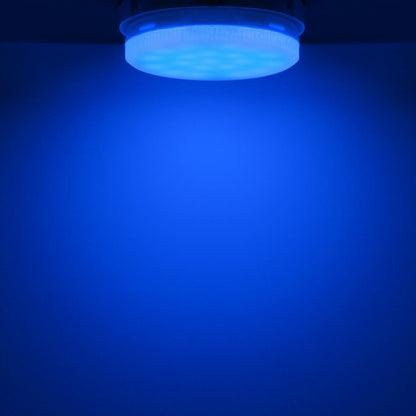 3w Blue GX53 LED Light Bulb Replacement For CFL Round - Energy Light Bulbs - Free delivery on all orders
