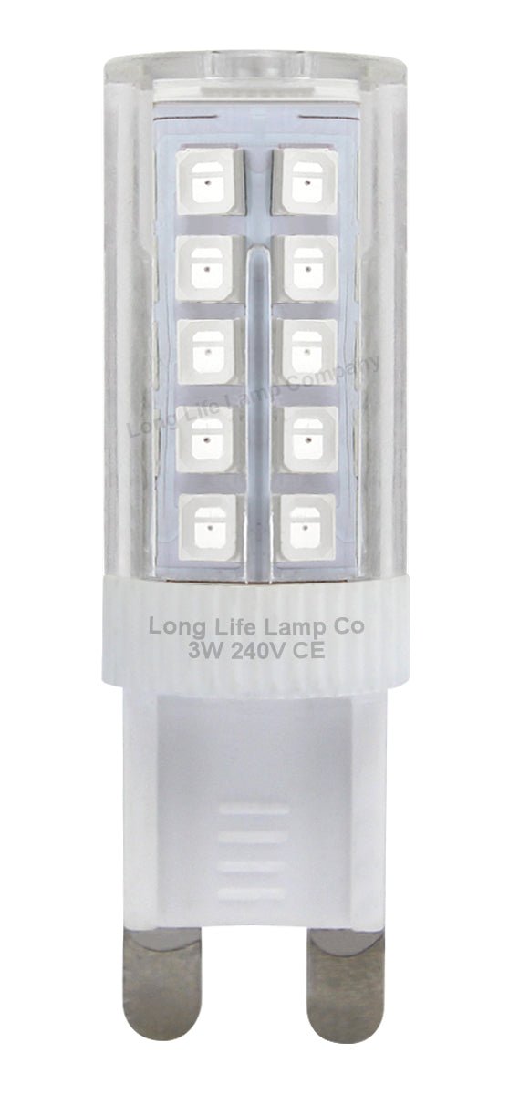 3w G9 LED Bulb Red Replacement For Halogen Capsule Lamp - Energy Light Bulbs - Free delivery on all orders