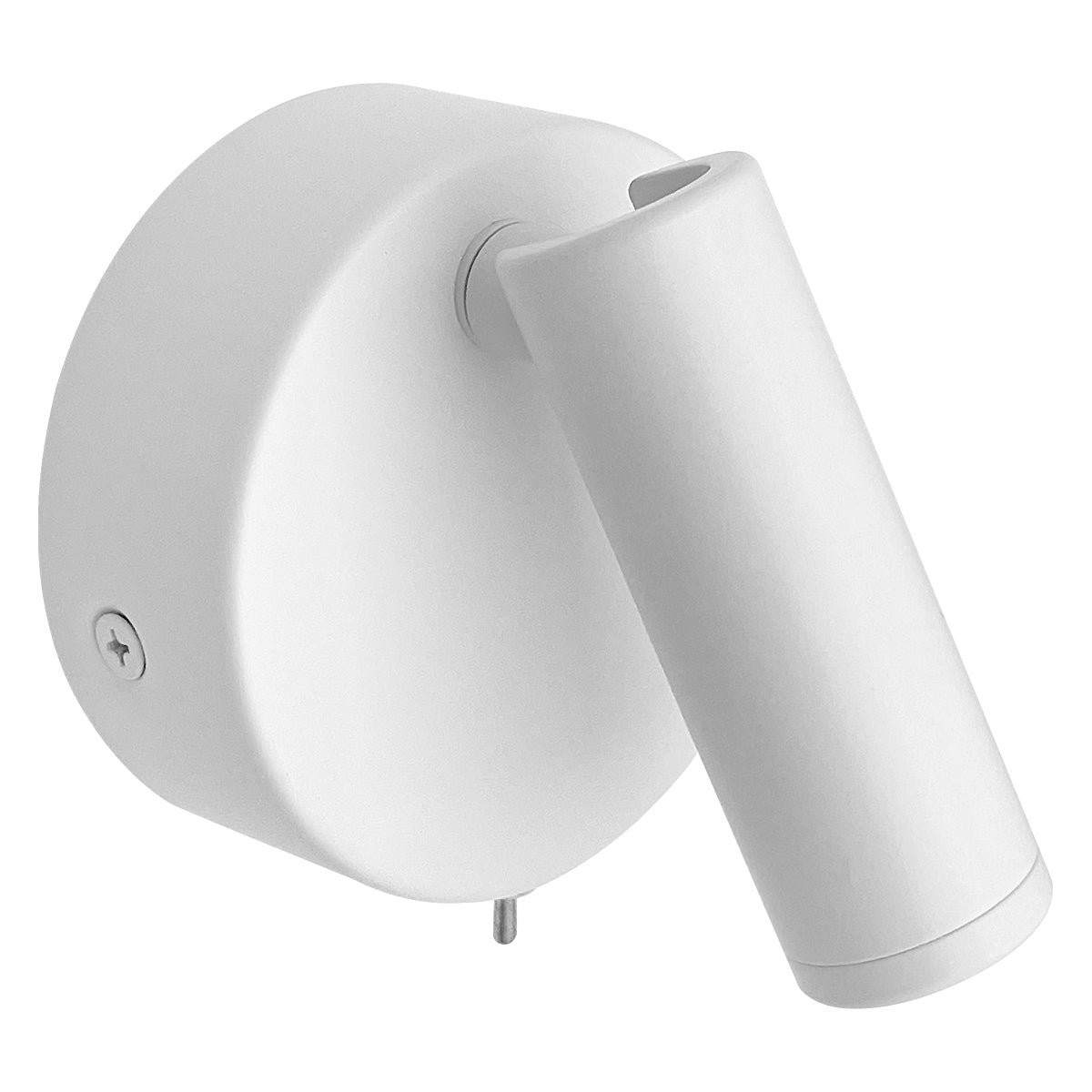 3W LED Adjustable White Wall Mounted Bedside Light Switched Cool White BW08 - Energy Light Bulbs - Free delivery on all orders