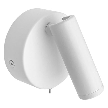 3W LED Adjustable White Wall Mounted Bedside Light Switched Cool White BW08 - Energy Light Bulbs - Free delivery on all orders