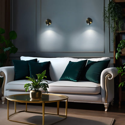 3W LED Bedside Reading Wall Light Antique Brass Cool White 6500K BW14 - Energy Light Bulbs - Free delivery on all orders