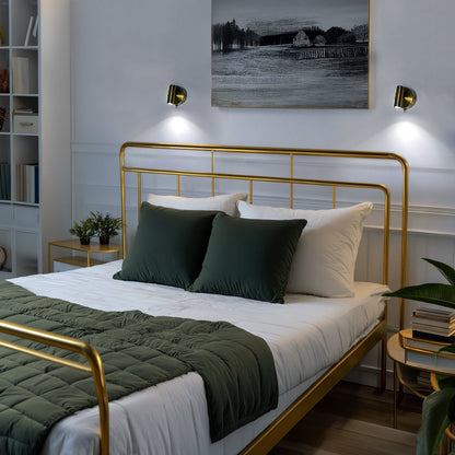 3W LED Bedside Reading Wall Light Antique Brass Cool White 6500K BW14 - Energy Light Bulbs - Free delivery on all orders