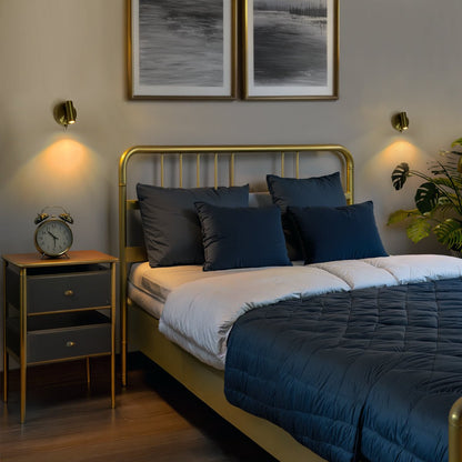 3W LED Bedside Reading Wall Light Antique Brass Warm White 3000K BW13 - Energy Light Bulbs - Free delivery on all orders