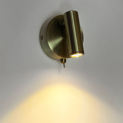 3W LED Bedside Reading Wall Light Antique Brass Warm White 3000K BW13 - Energy Light Bulbs - Free delivery on all orders