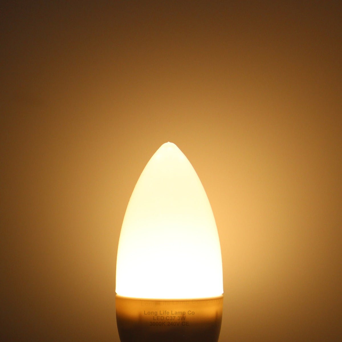 3w LED Candle SES E14 Warm White - Energy Light Bulbs - Free delivery on all orders