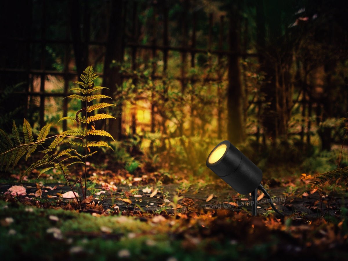3W LED Garden Spike Light Stainless Steel ZLC020B with Red Blue Green GU10 - Energy Light Bulbs - Free delivery on all orders