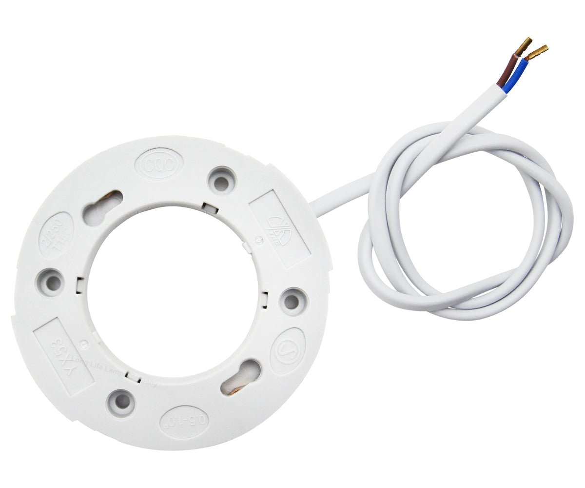 3w LED GX53 Under Cabinet Round Light Fitting Replaceable Bulb Cool White - Energy Light Bulbs - Free delivery on all orders
