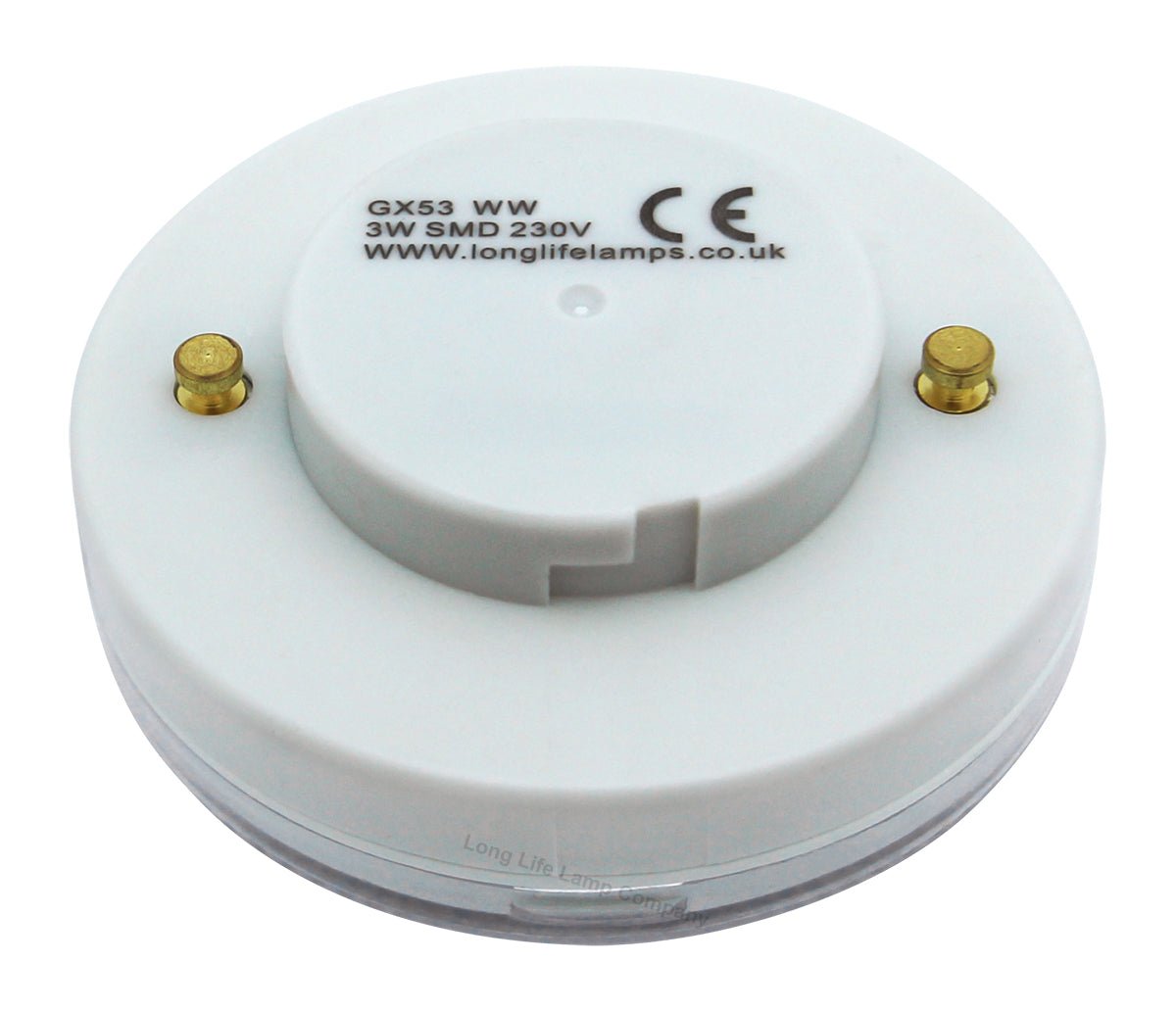 3w LED GX53 Warm White Light - Energy Light Bulbs - Free delivery on all orders