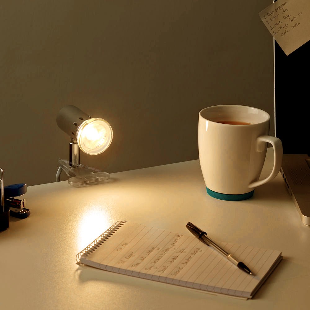 3W LED Mini GU10 35mm Light Bulb Warm White 3000k Glass Reflector 240V - Energy Light Bulbs - Free delivery on all orders