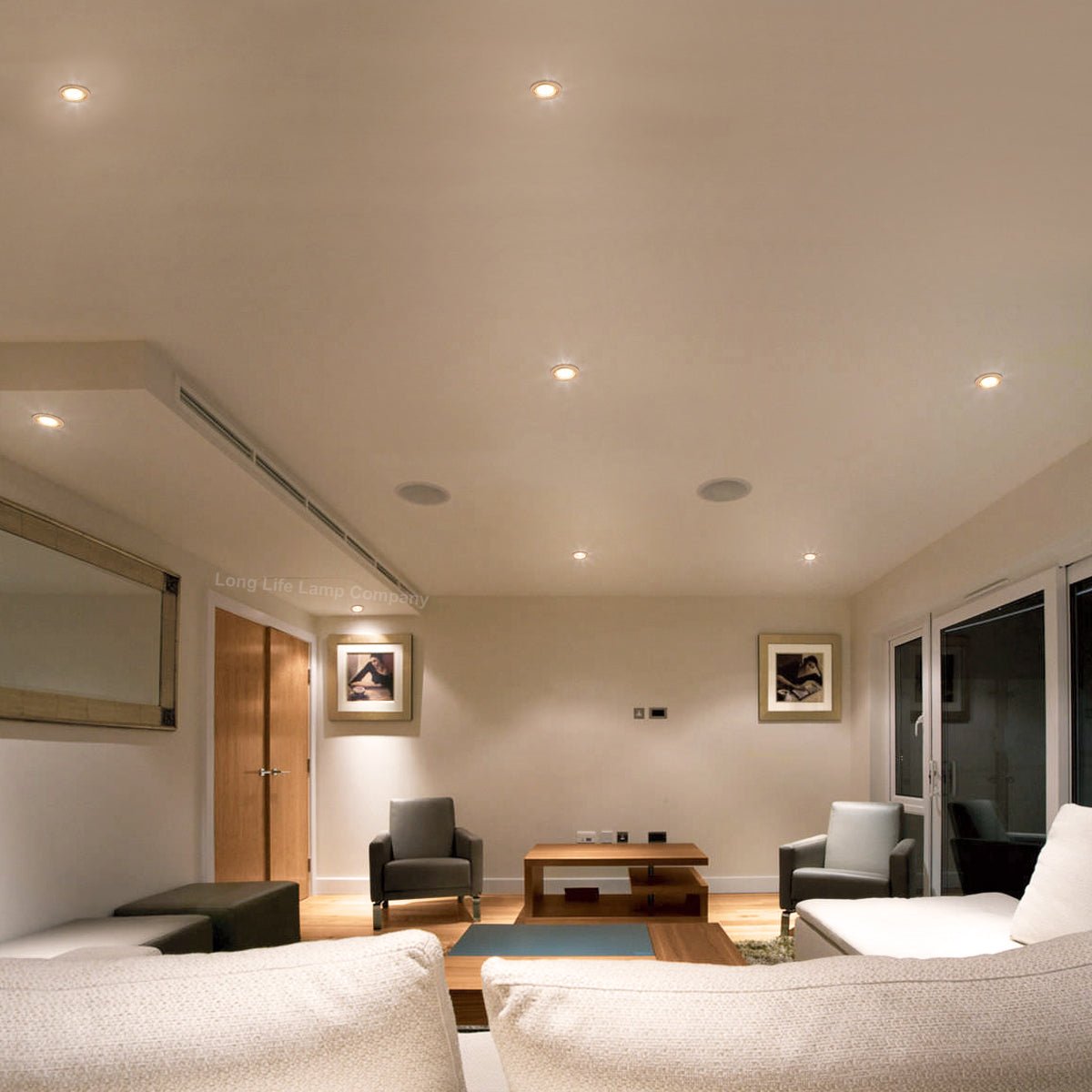 3W LED Mini GU10 35mm Light Bulb Warm White 3000k Glass Reflector 240V - Energy Light Bulbs - Free delivery on all orders