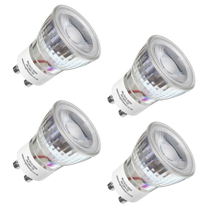 3W LED Mini GU10 35mm Light Bulb Warm White 3000k Glass Reflector 240V - Energy Light Bulbs - Free delivery on all orders