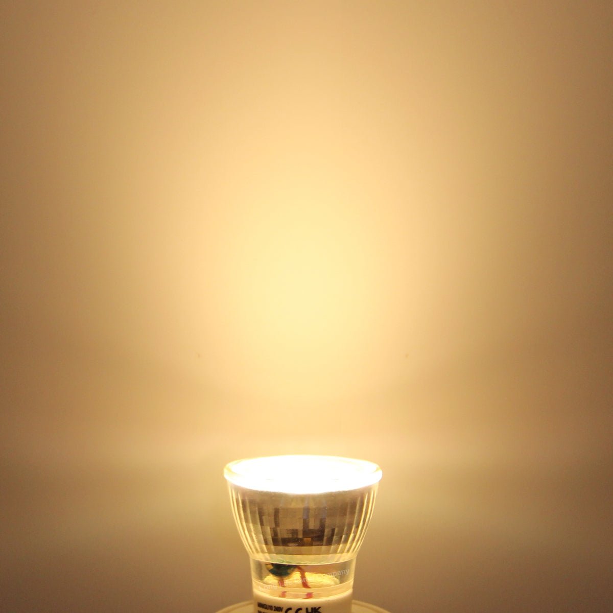 3W LED Mini GU10 35mm Light Bulb Warm White 3000k Glass Reflector 240V - Energy Light Bulbs - Free delivery on all orders