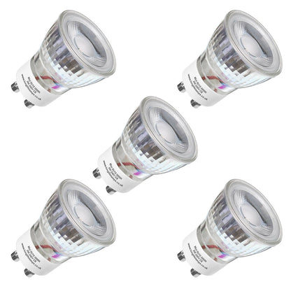3W LED Mini GU10 35mm Light Bulb Warm White 3000k Glass Reflector 240V - Energy Light Bulbs - Free delivery on all orders