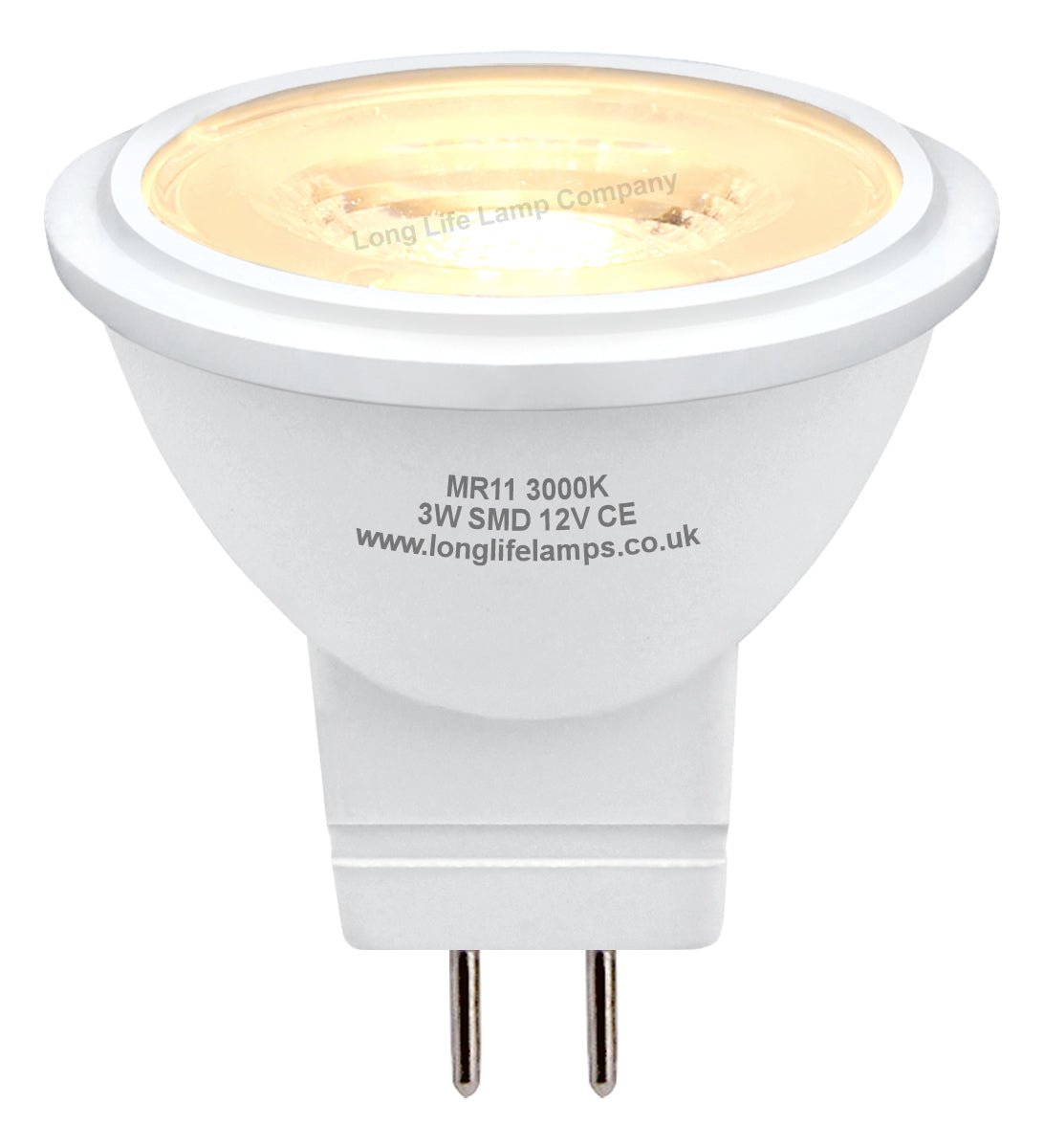 3w LED MR11 Spotlight Bulb Warm White 3SMD - Energy Light Bulbs - Free delivery on all orders