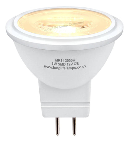 3w LED MR11 Spotlight Bulb Warm White 3SMD - Energy Light Bulbs - Free delivery on all orders