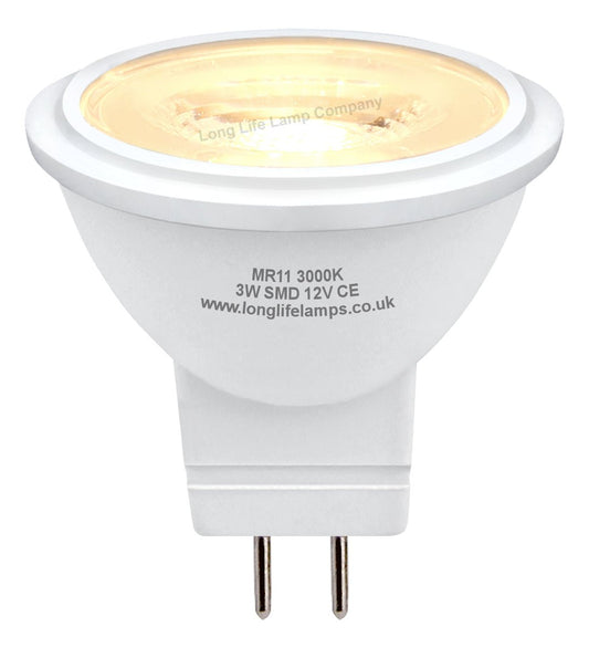 3w LED MR11 Spotlight Bulb Warm White 3SMD - Energy Light Bulbs - Free delivery on all orders
