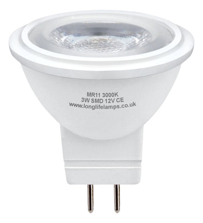 3w LED MR11 Spotlight Bulb Warm White 3SMD - Energy Light Bulbs - Free delivery on all orders