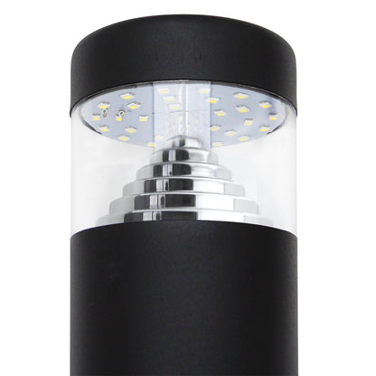 3W LED PIR Sensor Bollard Outdoor Garden Spike Light Black Stainless Steel 6500K IP54 - Energy Light Bulbs - Free delivery on all orders