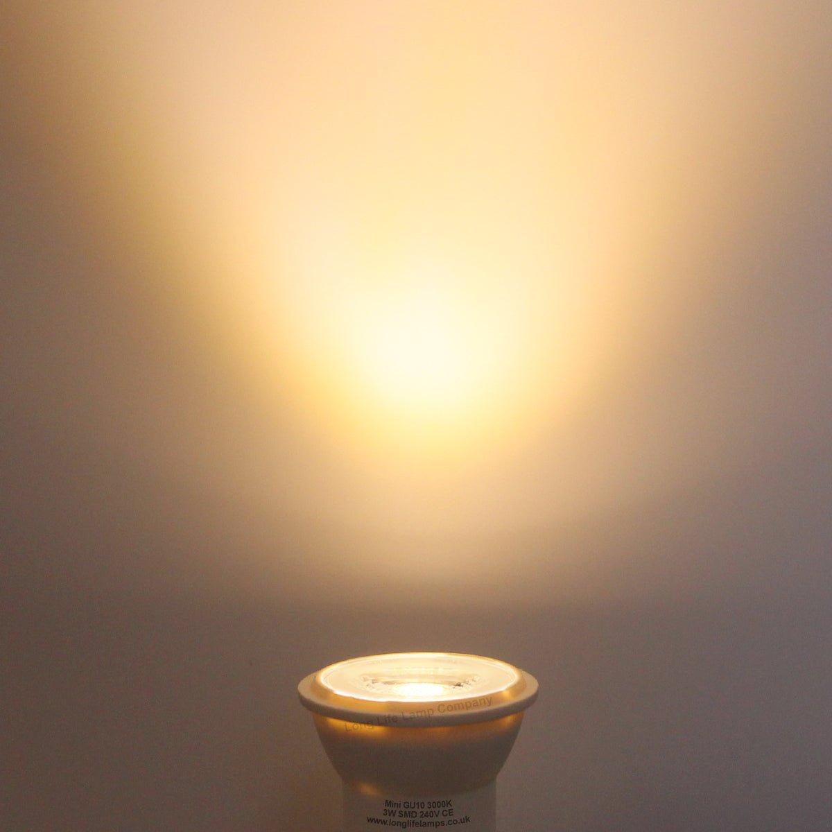3w LED Small Mini GU10 Spotlight Bulb Warm White - Energy Light Bulbs - Free delivery on all orders