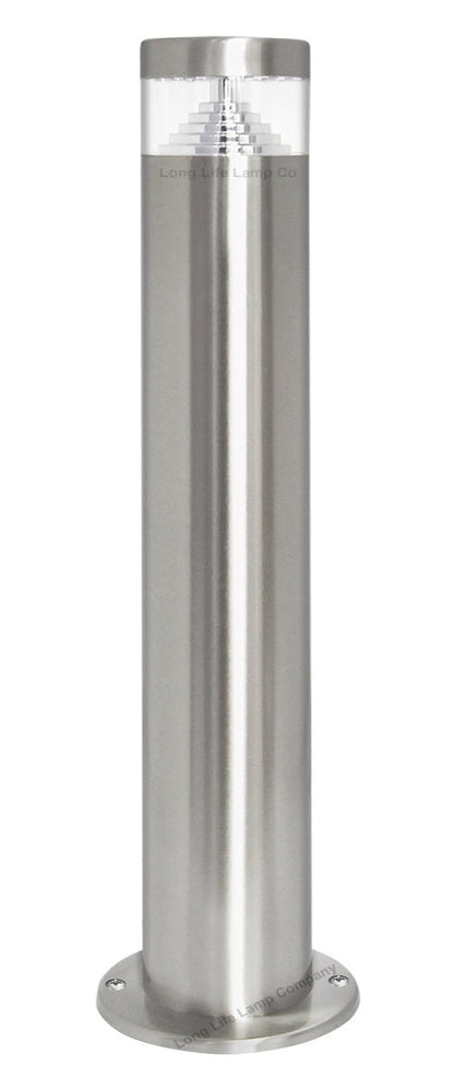 3w Modern LED Bollard Garden Lamp Post Cool White - Energy Light Bulbs - Free delivery on all orders