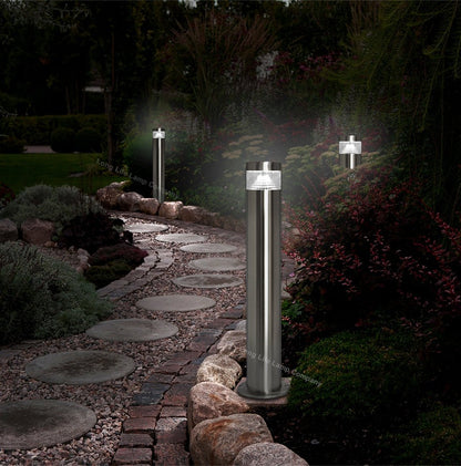 3w Modern LED Bollard Garden Lamp Post Cool White - Energy Light Bulbs - Free delivery on all orders