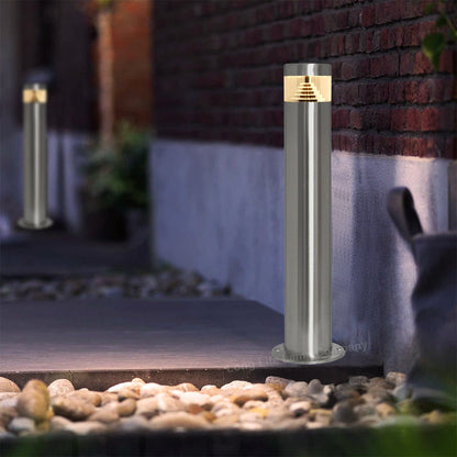 3w Modern LED Bollard Garden Lamp Post Warm White - Energy Light Bulbs - Free delivery on all orders