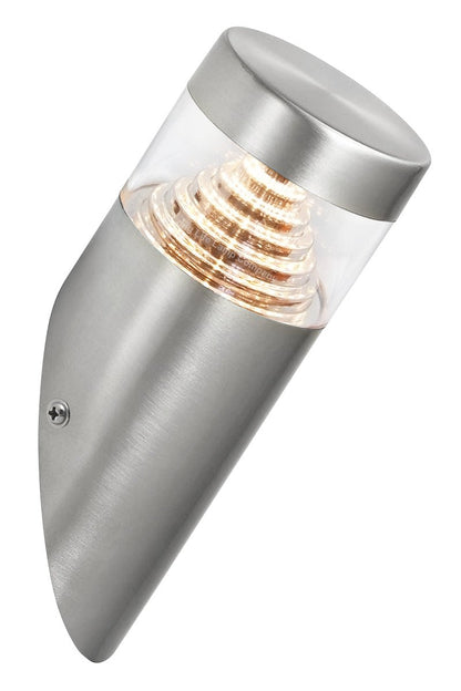 3W Modern LED Stainless Steel Outdoor Pyramid Angle Wall Light - Energy Light Bulbs - Free delivery on all orders