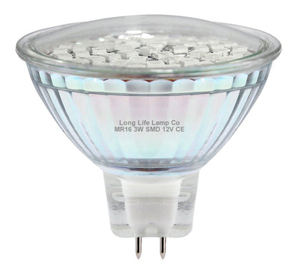 3w MR16 LED Blue Low Voltage Spot light Bulb 12V - Energy Light Bulbs - Free delivery on all orders