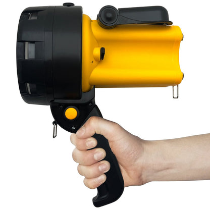 Rechargeable work light torch with bright LED illumination and adjustable support stand