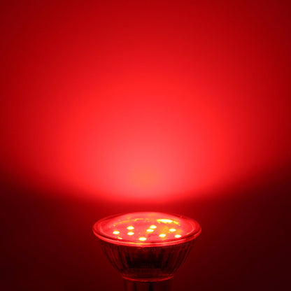 3w Red GU10 LED Colour Light Bulb - Energy Light Bulbs - Free delivery on all orders