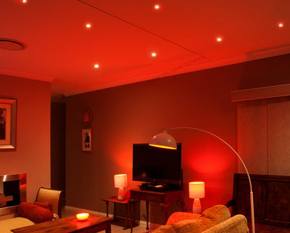 3w Red GU10 LED Colour Light Bulb - Energy Light Bulbs - Free delivery on all orders