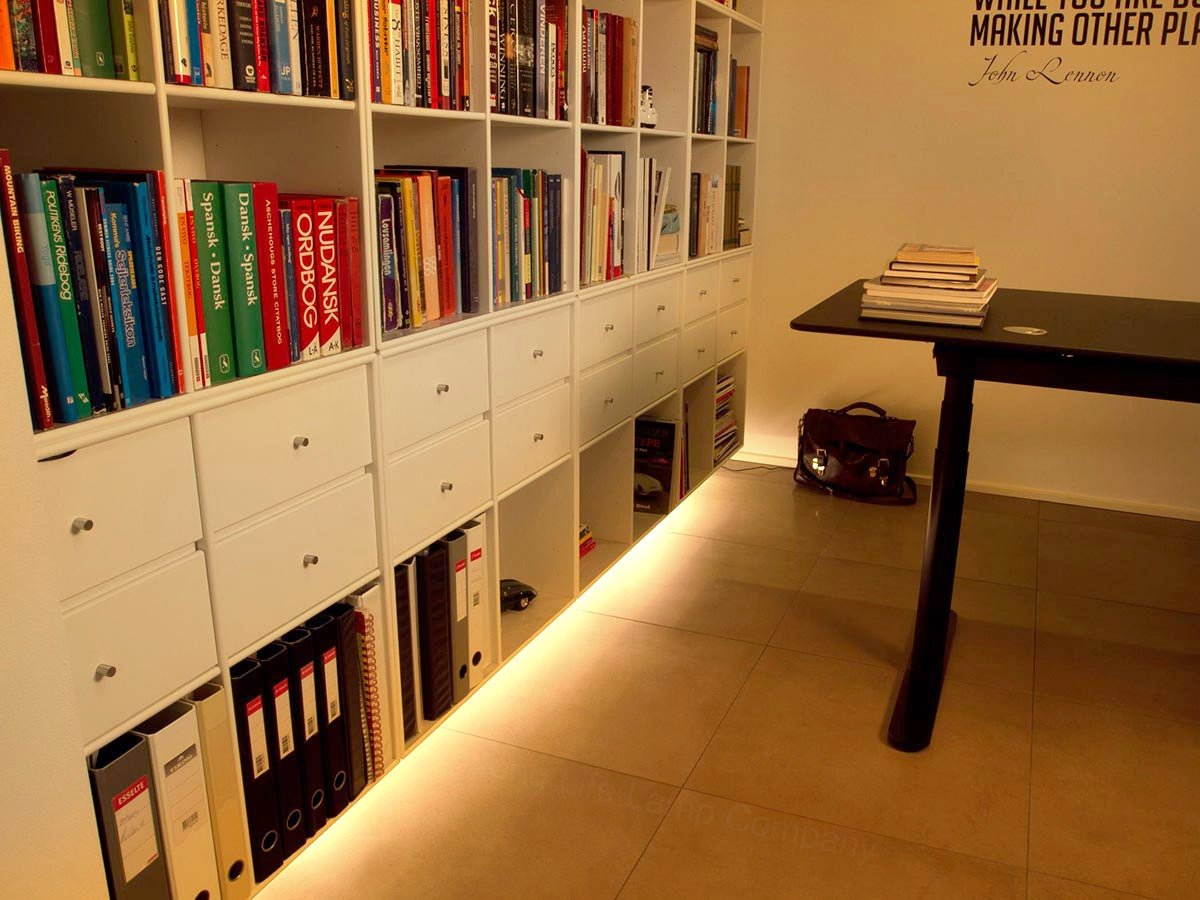 4 x 30cm Plug In LED Under Kitchen Cupboard Cabinet Strip Light Warm White - Energy Light Bulbs - Free delivery on all orders